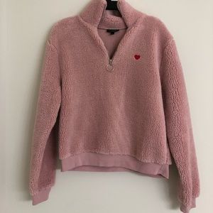 Top shop teddy bear pull over